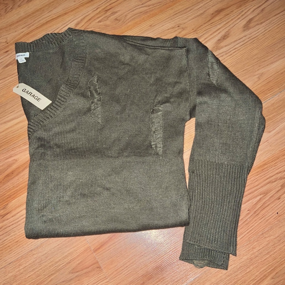 garage sweater